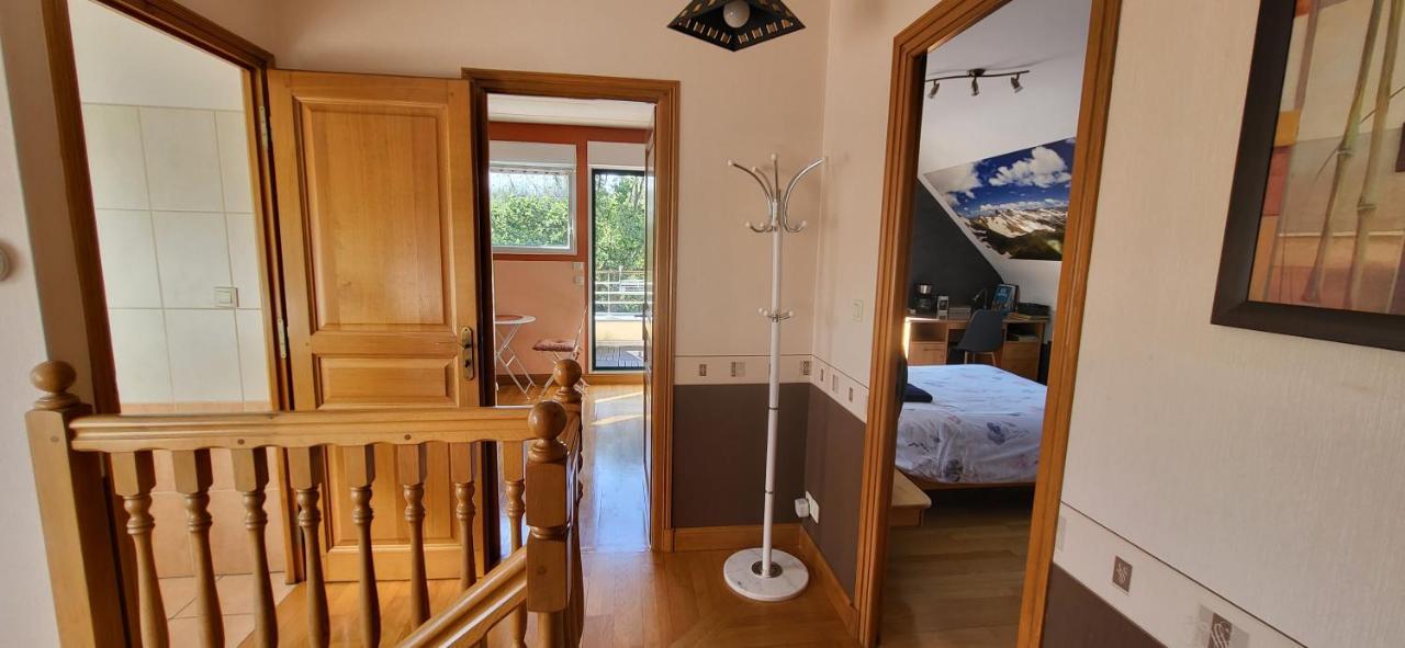 Grande chambre SDB privée avec balcon Lannion Exterior foto