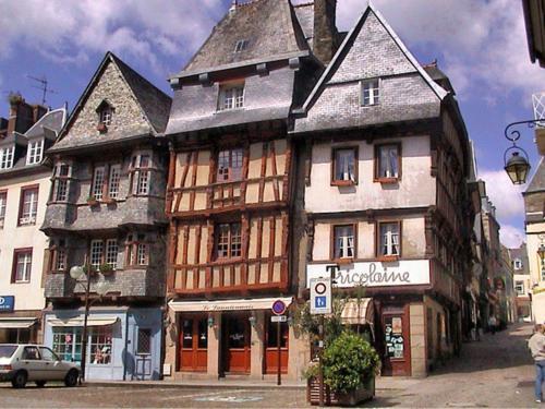 Grande chambre SDB privée avec balcon Lannion Exterior foto